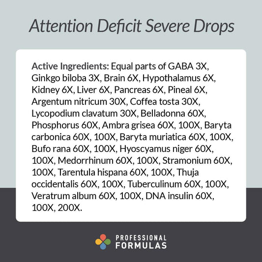 Attention Deficit Severe Drops