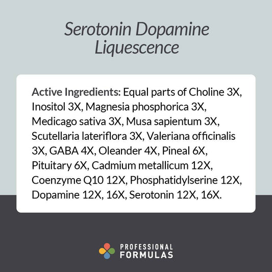 Serotonin Dopamine Liquescence