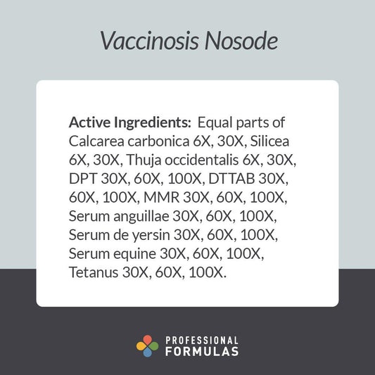 Vaccinosis Nosode