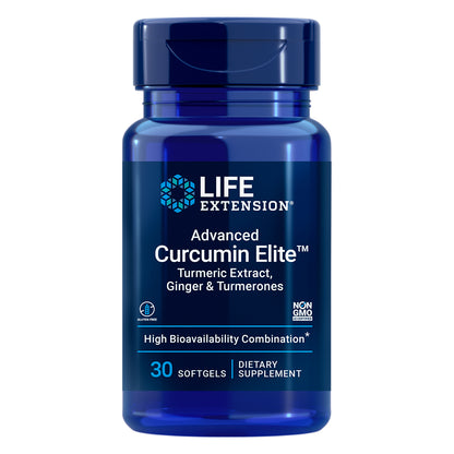 Advanced Curcumin Elite™ Turmeric Extract, Ginger & Turmerones