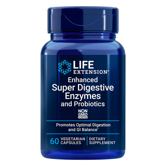Enhanced Super Digestive Enzymes and Probiotics