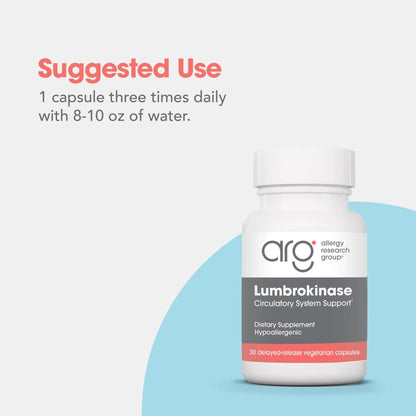 Lumbrokinase Circulatory System Support