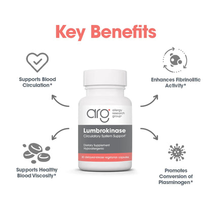 Lumbrokinase Circulatory System Support